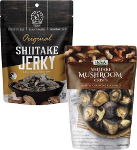 DJ%26amp%3BA+Shiitake+Mushroom+Crisps+or+Jerky+60g-65g