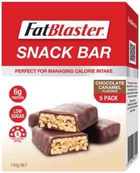 Naturopathica+Fatblaster+Snack+Bar+5+Pack+150g