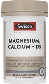 Swisse+Ultiboost+Magnesium%2C+Calcium+%2B+D3+Tablets+120+Pack