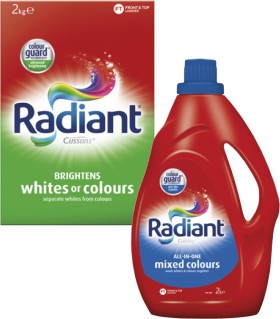 Radiant+Laundry+Liquid+2+Litre+or+Powder+2kg