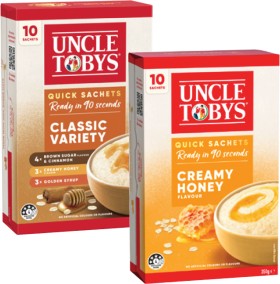 Uncle+Tobys+Oats+Quick+Sachets+320g-350g