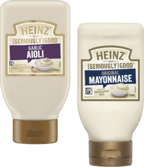 Heinz+Seriously+Good+Aioli+or+Mayonnaise+295mL