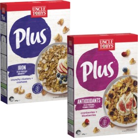 Uncle+Tobys+Plus+Cereal+620g-705g