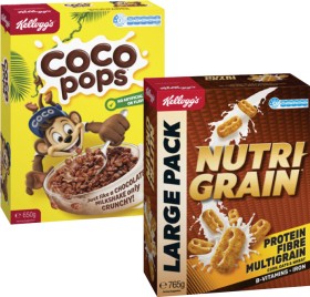 Kellogg%26%23039%3Bs+Nutri+Grain+Cereal+765g+or+Coco+Pops+650g