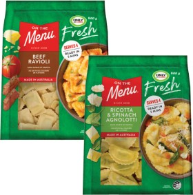 NEW+On+The+Menu+Filled+Pasta+600g