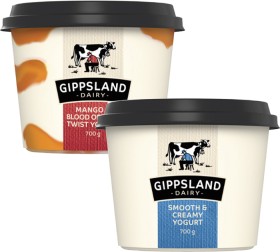 Gippsland+Dairy+Twist+Yogurt+700g