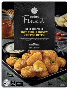 Coles+Finest+Hot+Honey+Curd+Bites+200g