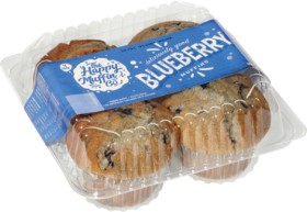 The+Happy+Muffin+Co.+Muffins+4+Pack+Selected+Varieties