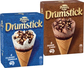 Peters-Drumstick-4-Pack-or-Minis-6-Pack-Selected-Varieties on sale