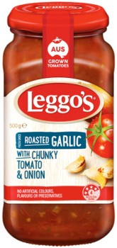 Leggos-Pasta-Sauce-490500g-Selected-Varieties on sale