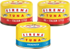 Sirena-Tuna-95g-Selected-Varieties on sale