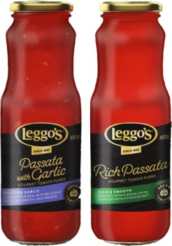 NEW-Leggos-Gourmet-Passata-400g-Selected-Varieties on sale