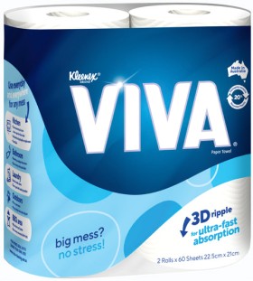 Viva+Paper+Towels+2+Pack+Selected+Varieties