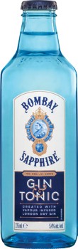 Bombay-Sapphire-Gin-Tonic-54-4-Pack on sale