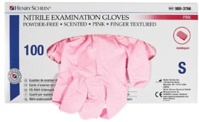 Buy-8-Get-2-FREE-on-Henry-Schein-Nitrile-Powder-Free-Bubblegum-Scented-Gloves-Box-of-100 on sale
