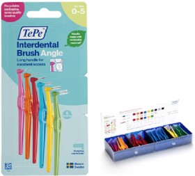 NEW+Tepe+Angle+Brushes+Pk+6