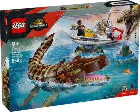 NEW+LEGO+Jurassic+World+Brick-Built+Mosasaurus+Boat+Mission+76974