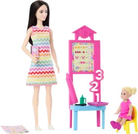 Barbie+Assorted+Careers+Playset
