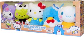 NEW+Hello+Kitty+%26amp%3B+Friends+5-Pack+Plush