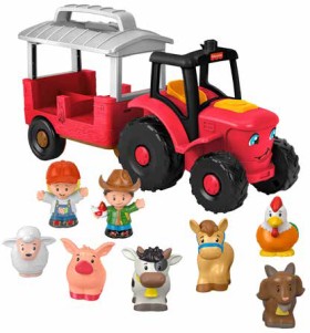 Fisher-Price+Little+People+Caring+For+Animals+Tractor+Set