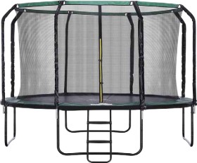 Centra+12ft+Trampoline+with+Ladder+Enclosure+Safety+Net