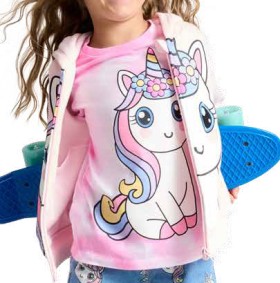 K-D-Unicorn-Novelty-Zip-Through-Hoodie on sale