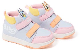 NEW-Bluey-Kids-High-Top-Casual-Shoes-Pink on sale