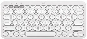 Logitech+Pebble+Keys+K380+Bluetooth+Keyboard+-+White