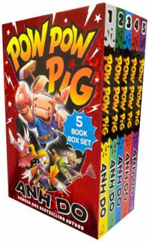 NEW+Pow+Pow+Pig+5+Book+Box+Set+Age+6%2B