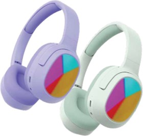NEW+Laser+On-Ear+Foldable+Bluetooth+Headphone+-+Purple+or+Blue+Aqua