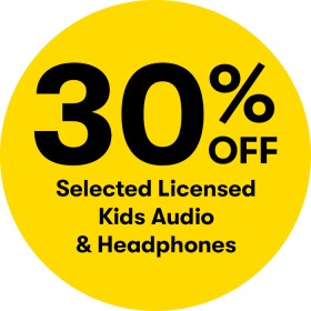 30-off-Licensed-Kids-Audio-and-Headphones on sale