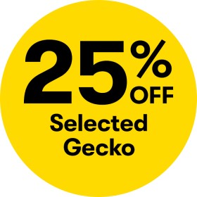 25%25+off+Selected+Gecko