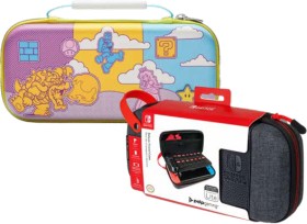 Nintendo+Switch+PDP+Deluxe+Travel+Case+Elite+or+Powera+Case+Mushroom+Kingdom+Pop+Art
