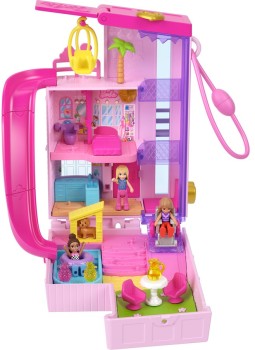 Polly-Pocket-Barbie-Dreamhouse-Compact-Dollhouse-Playset on sale