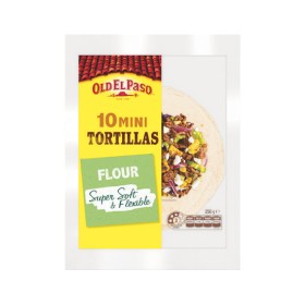 Old+El+Paso+Mini+Tortillas+250g+Pk+10