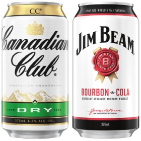 Canadian-Club-or-Jim-Beam-48-Varieties-10-Pack on sale