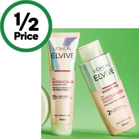 LOreal-Elvive-Glycolic-Gloss-Shampoo-200ml-or-Conditioner-150ml on sale