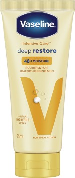 Vaseline-Deep-Restore-Body-Lotion-75mL on sale