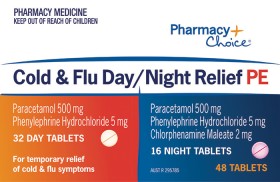 Pharmacy-Choice-Cold-Flu-Day-Night-Relief-PE-48-Tablets on sale
