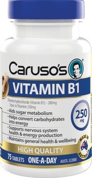 Carusos-Vitamin-B1-75-Tablets on sale