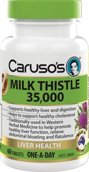 Carusos-Milk-Thistle-35000-60-Tablets on sale