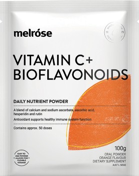 Melrose-Vitamin-C-Bioflavonoids-Powder-100g on sale
