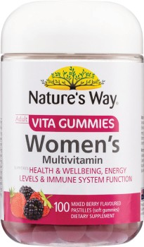 Natures-Way-Adult-Vita-Gummies-Womens-Multivitamin-100-Pack on sale