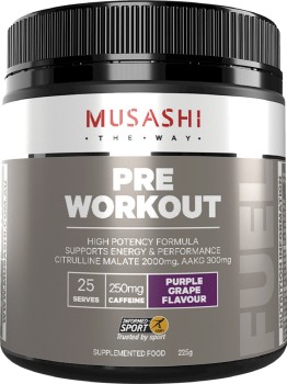 Musashi-Pre-Workout-225g on sale