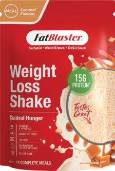 FatBlaster-Weight-Loss-Caramel-Flavour-Shake-465g on sale
