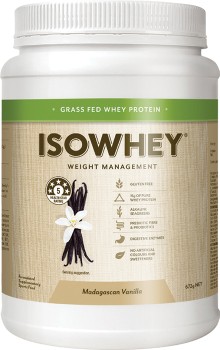 IsoWhey-Madagascan-Vanilla-672g on sale