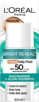 LOral-Paris-Bright-Reveal-Tinted-Daily-Fluid-SPF-50-Medium-50mL on sale