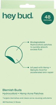 Hey-Bud-Hydrocolloid-Hemp-Acne-Patches-48-Pack on sale