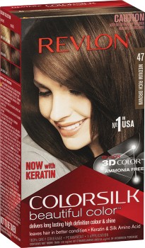 Revlon-Colorsilk-Hair-Colour-47-Medium-Rich-Brown on sale
