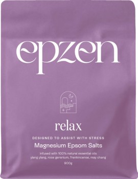 Epzen-Magnesium-Bath-Crystals-900g-Relax on sale